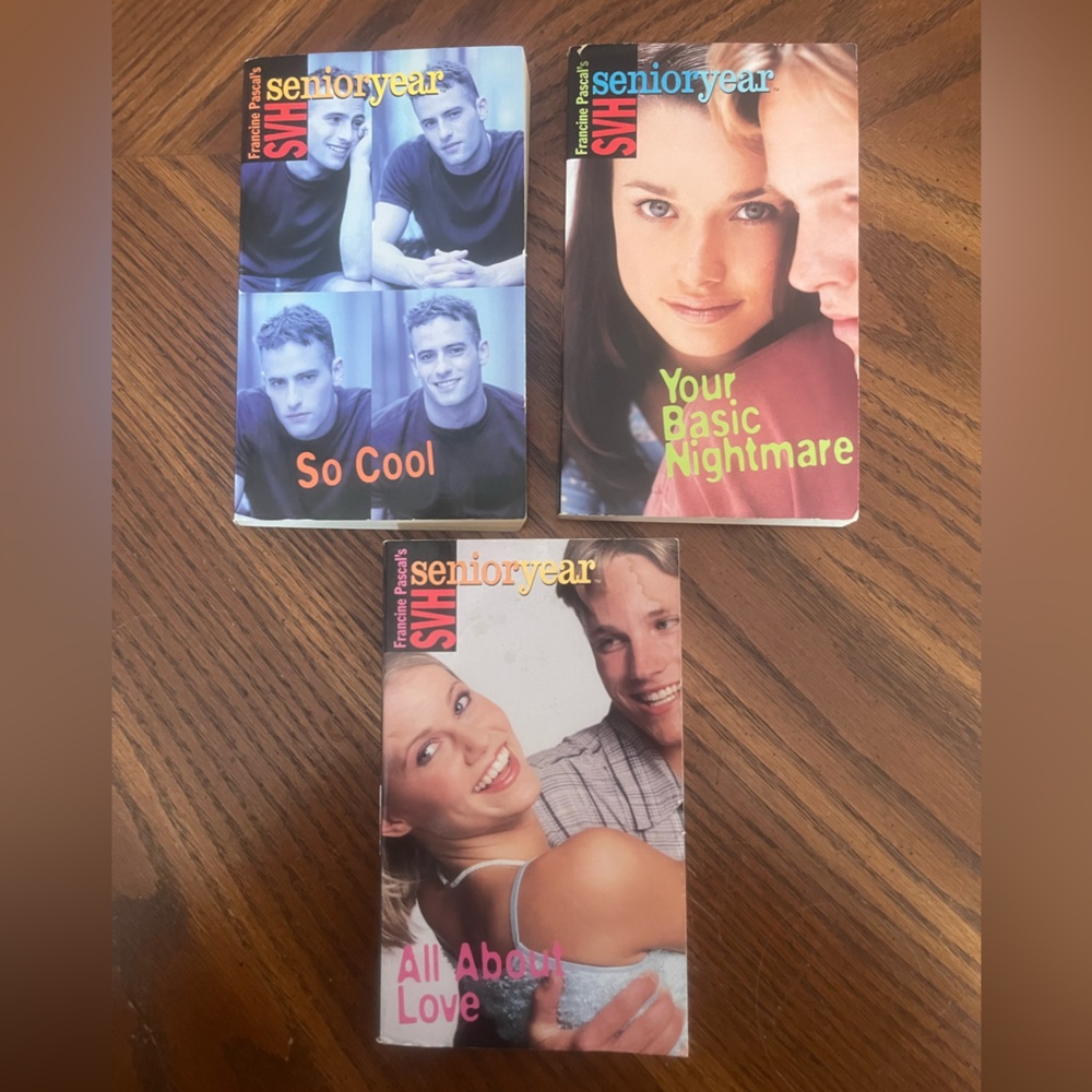 Sweet Valley High Books | Senior Year | set of 3 novels